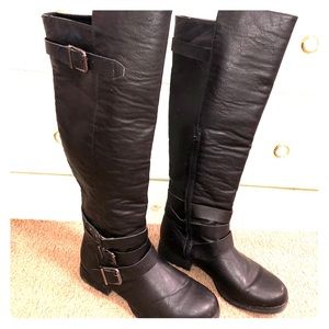 Black Knee-high Boots